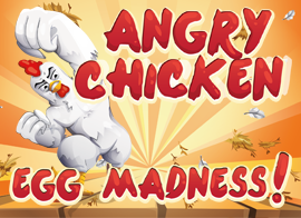 angry chicken Egg Madness the game